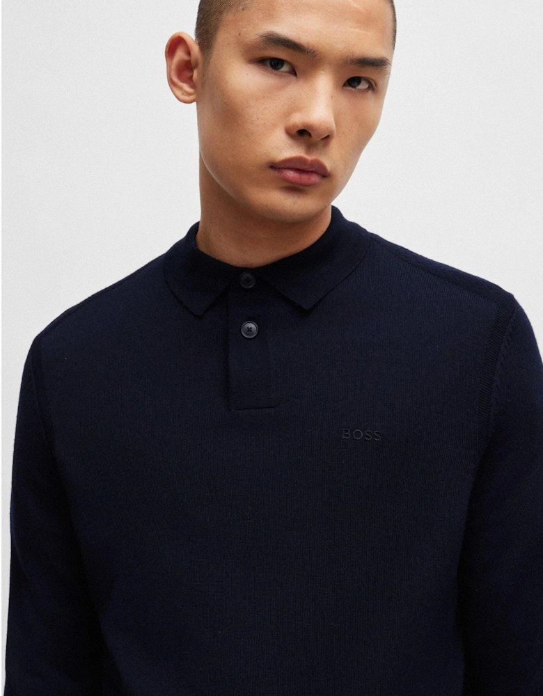 Avac Knitted Polo Shirt