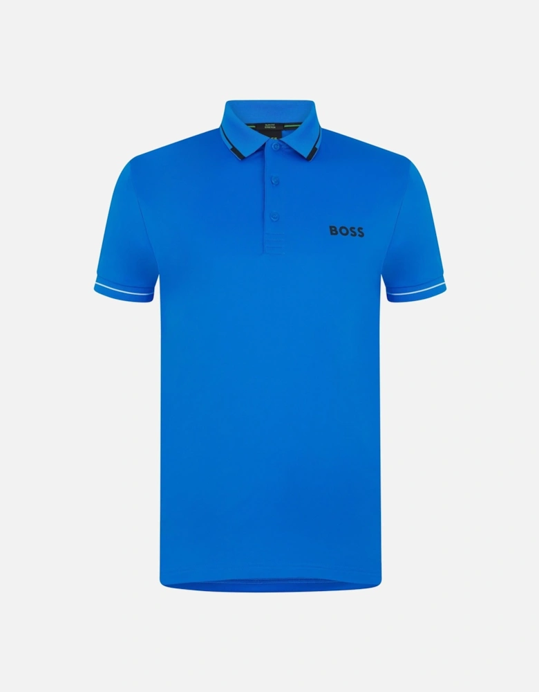 Contrast Logo Slim-Fit Polo Shirt