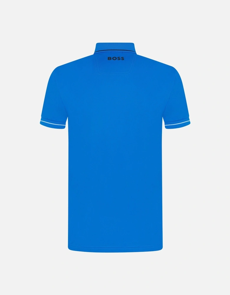 Contrast Logo Slim-Fit Polo Shirt