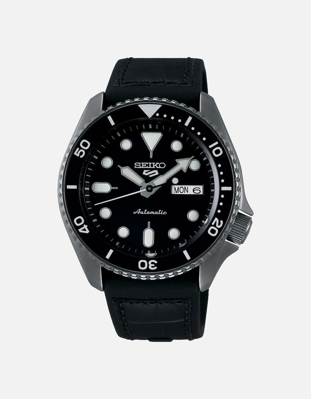 5 Sports SRPD65K3 Black Dial Automatic Men's Watch, 5 of 4