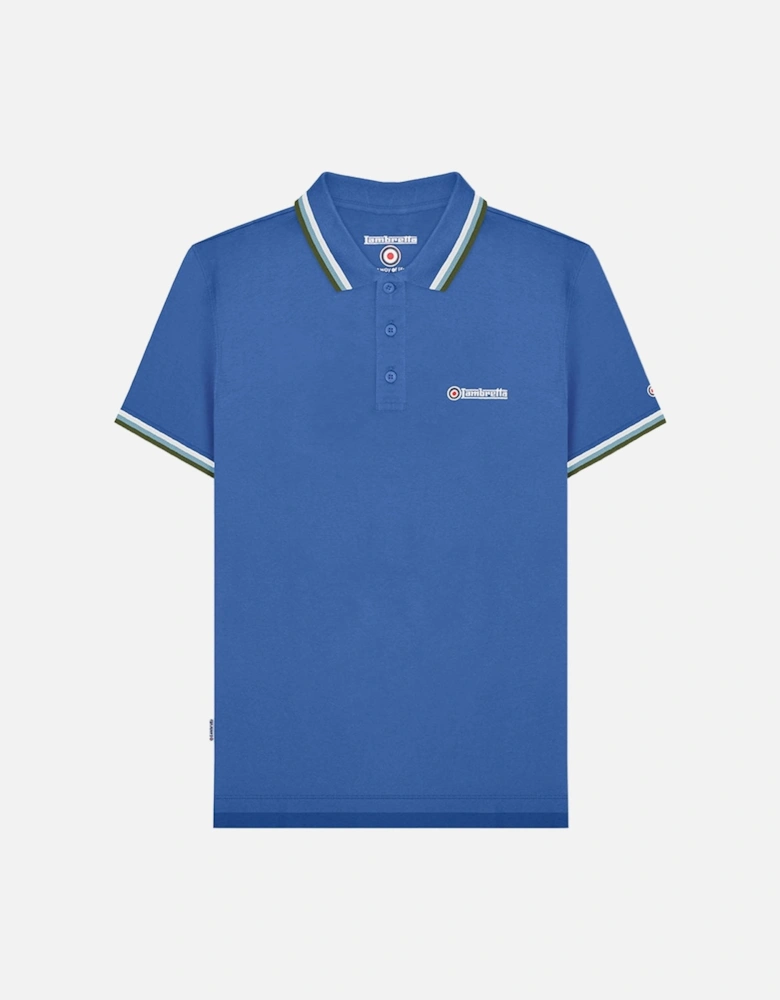 Lambretta Mens Triple Tipped Polo Shirt