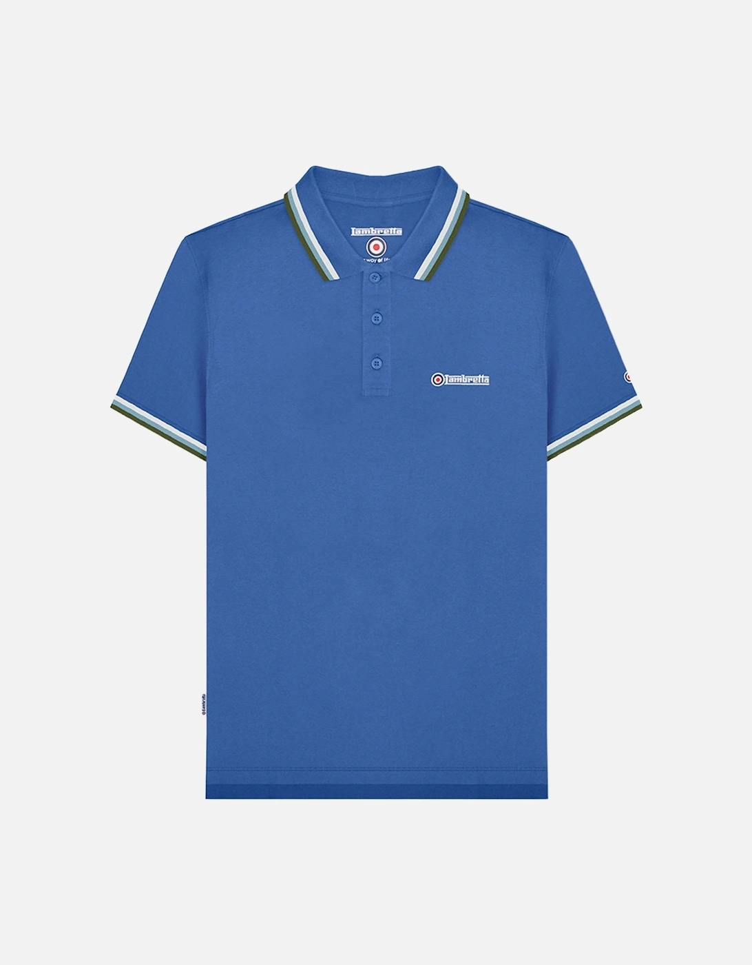 Lambretta Mens Triple Tipped Polo Shirt