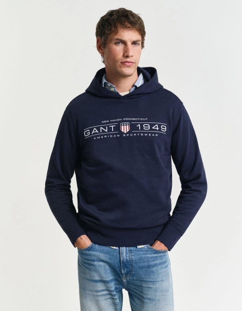 Mens Pullover Graphic Hoodie