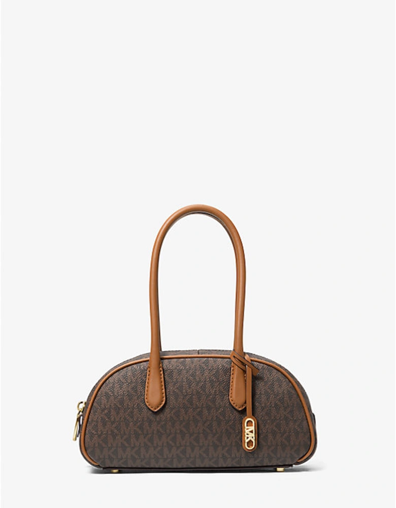 Lulu Small Signature Logo Satchel