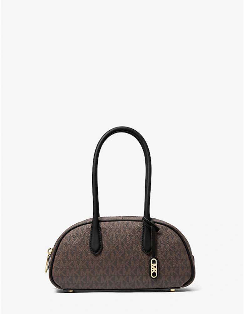 Lulu Small Signature Logo Satchel