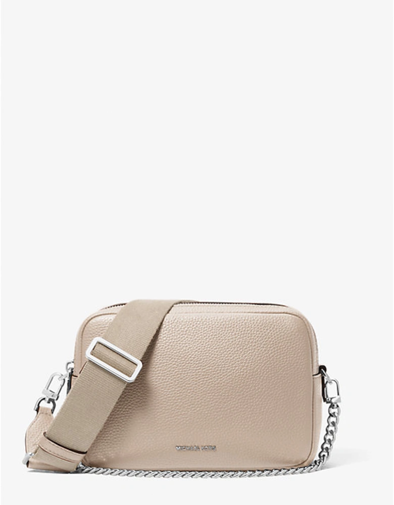 Bryant Medium Pebbled Leather Camera Crossbody Bag