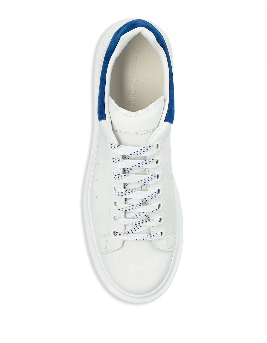 Larry Blue Back Sneakers White