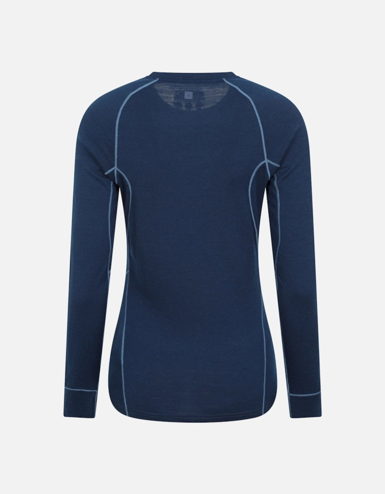 Womens/Ladies Asgard Merino Wool Long-Sleeved Thermal Top