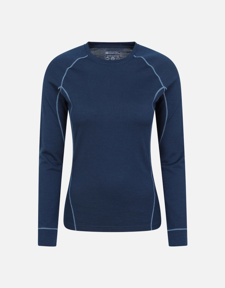 Womens/Ladies Asgard Merino Wool Long-Sleeved Thermal Top