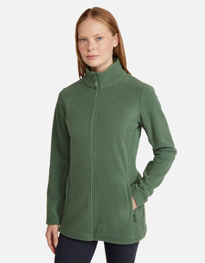 Womens/Ladies Longline Fleece Jacket