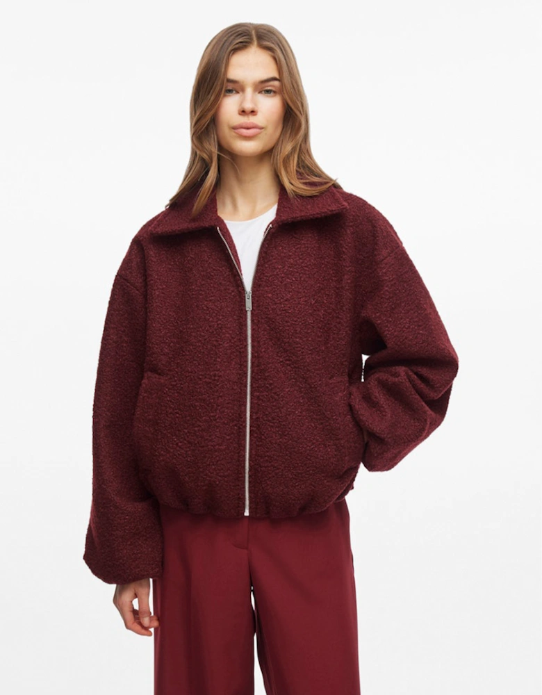 Vijadas Bomber Jacket Cabernet