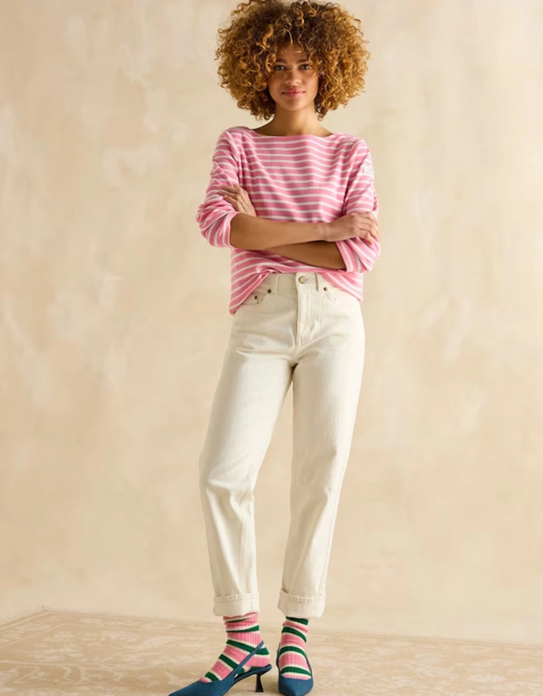 Women's Harbour Top Pink Stripe