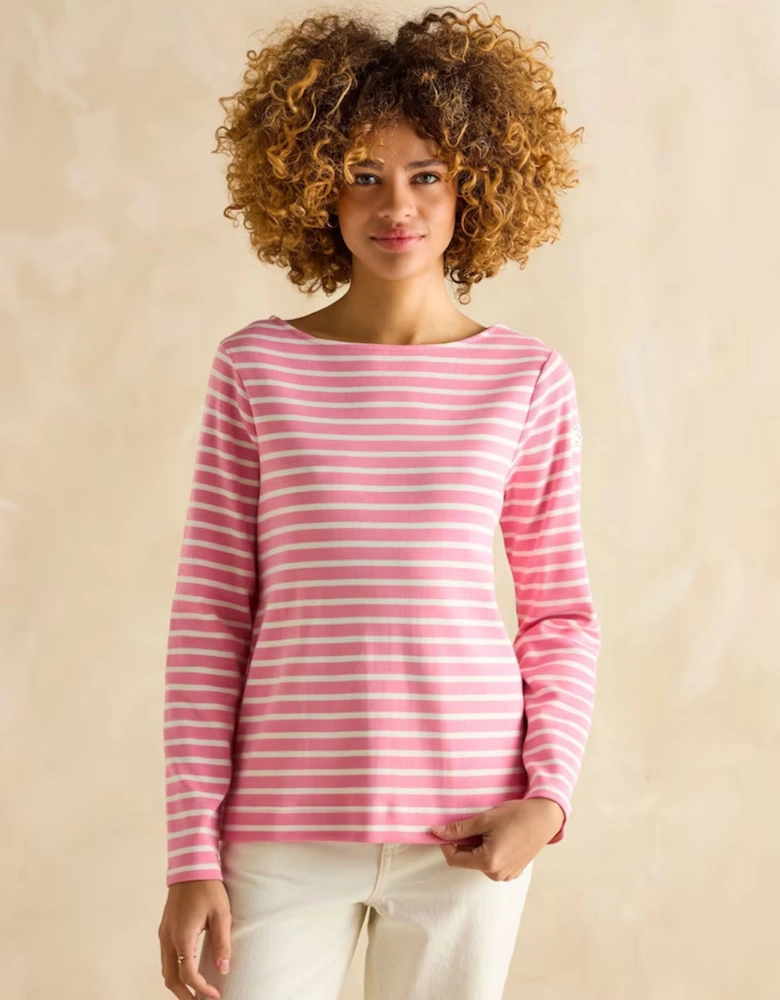 Women's Harbour Top Pink Stripe