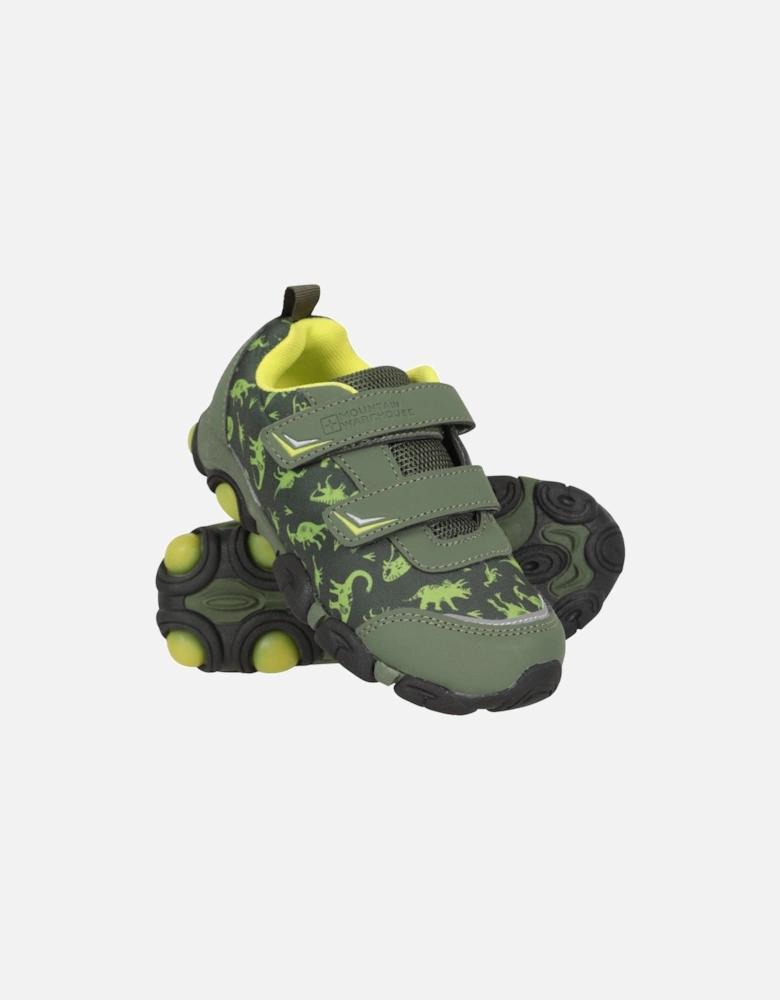 Childrens/Kids Zap Turtle Light Up Trainers