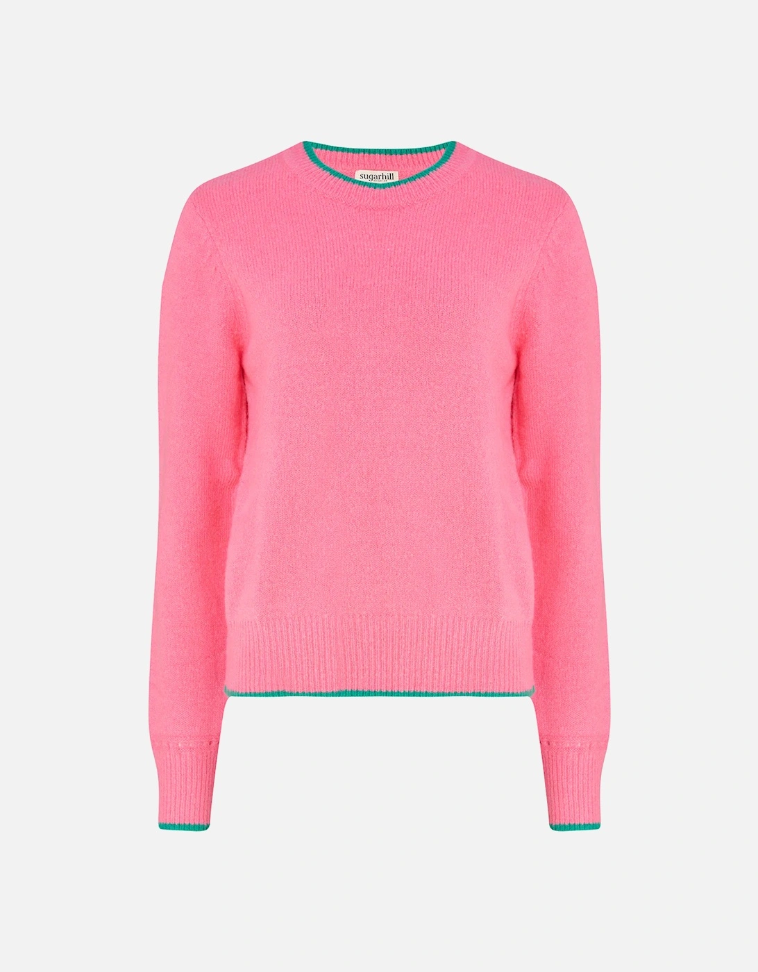 Helena Jumper Pink Contrast