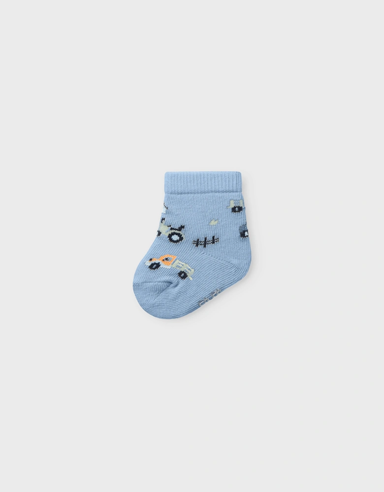 Baby Basti Sock Cerulean