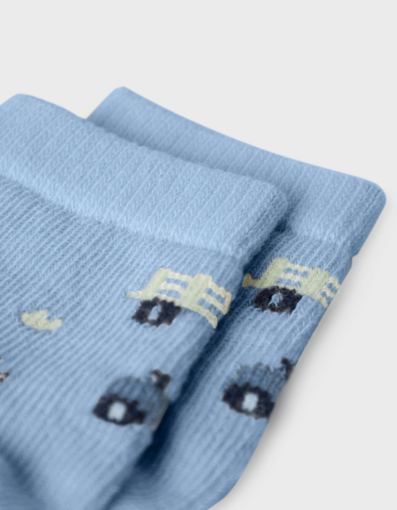 Baby Basti Sock Cerulean