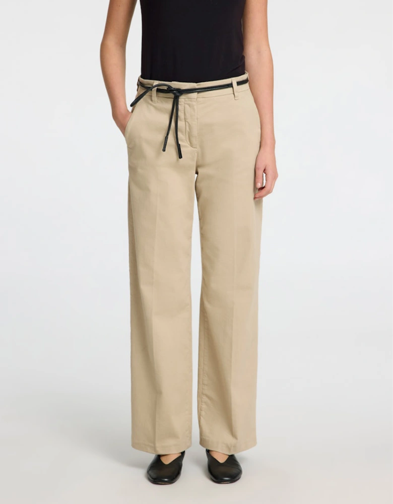 Femme Vera-Rita Mediumweight Wide Pant Island Fossil