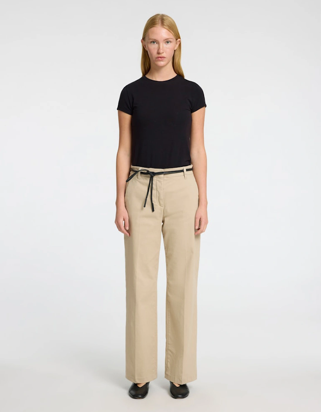 Femme Vera-Rita Mediumweight Wide Pant Island Fossil