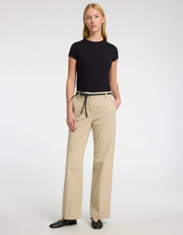 Femme Vera-Rita Mediumweight Wide Pant Island Fossil