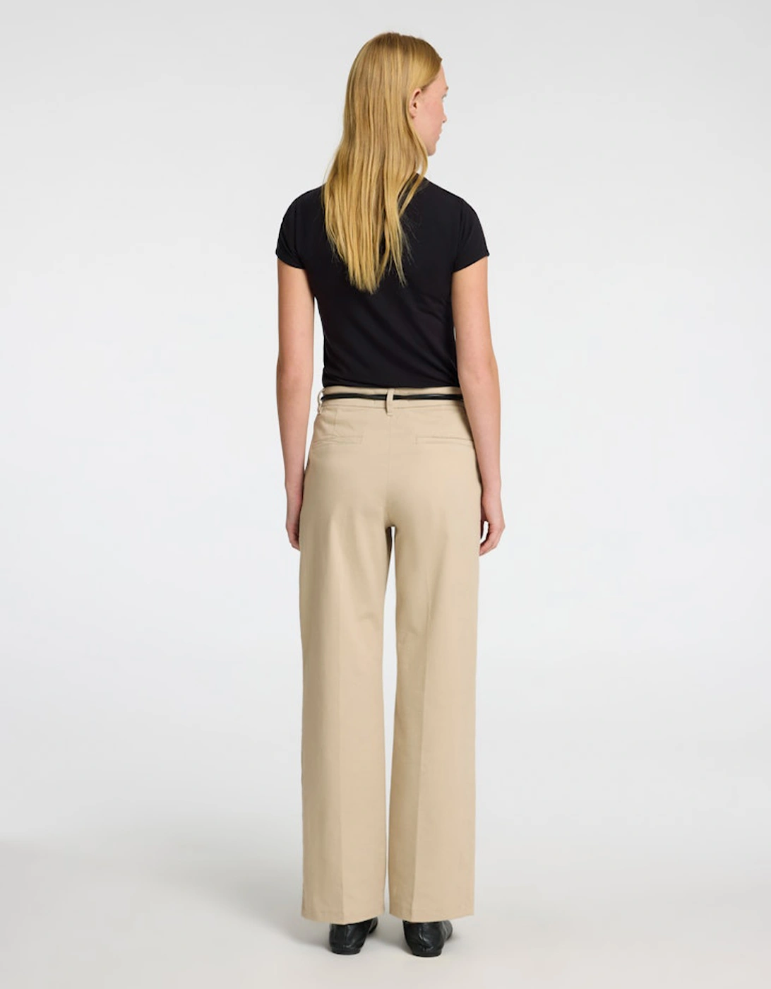 Femme Vera-Rita Mediumweight Wide Pant Island Fossil