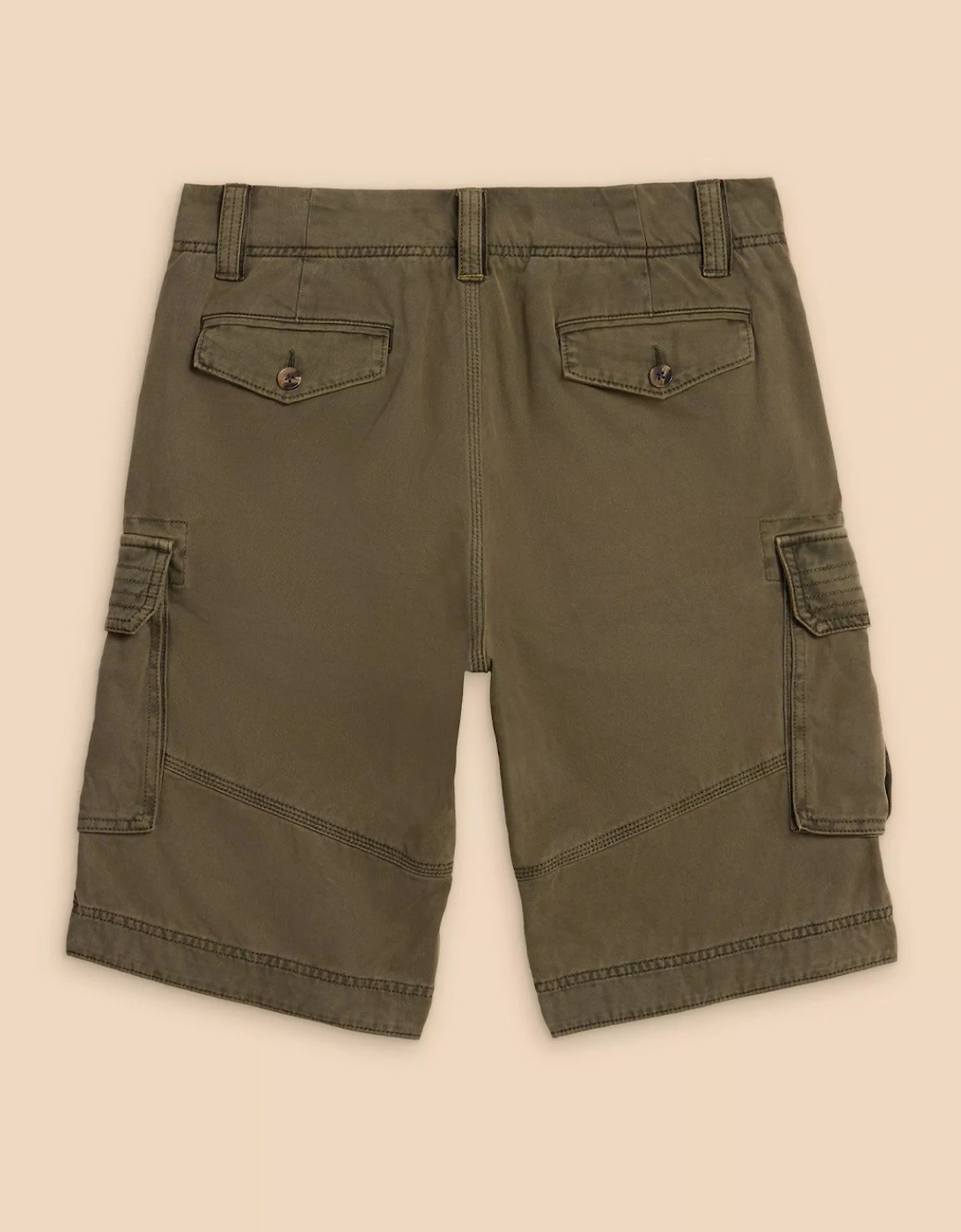 Men's Halsall Cargo Shorts Khaki Green