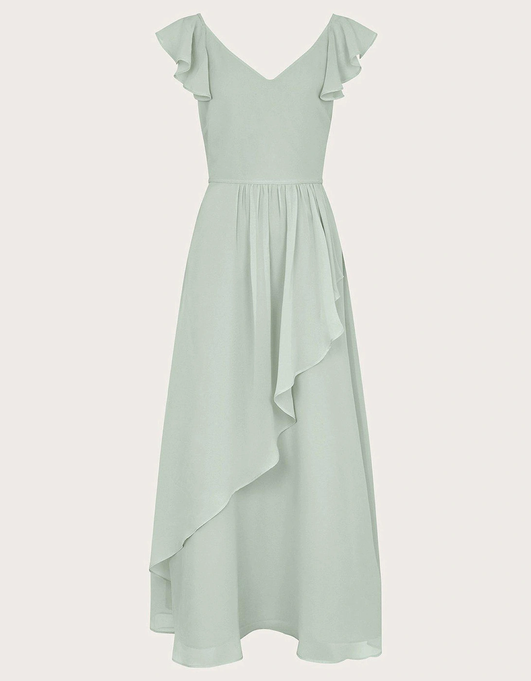 Girls Indie Tie Back Prom Dress - Sage, 2 of 1