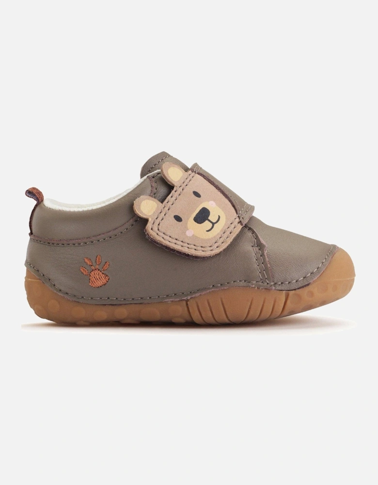 Bear Hug Pine Bark Leather/nubuck