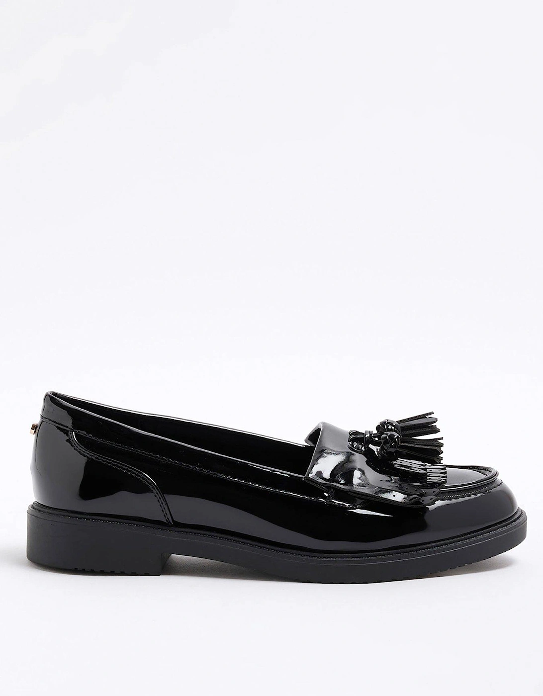 Tassel Patent Loafer - Black, 2 of 1