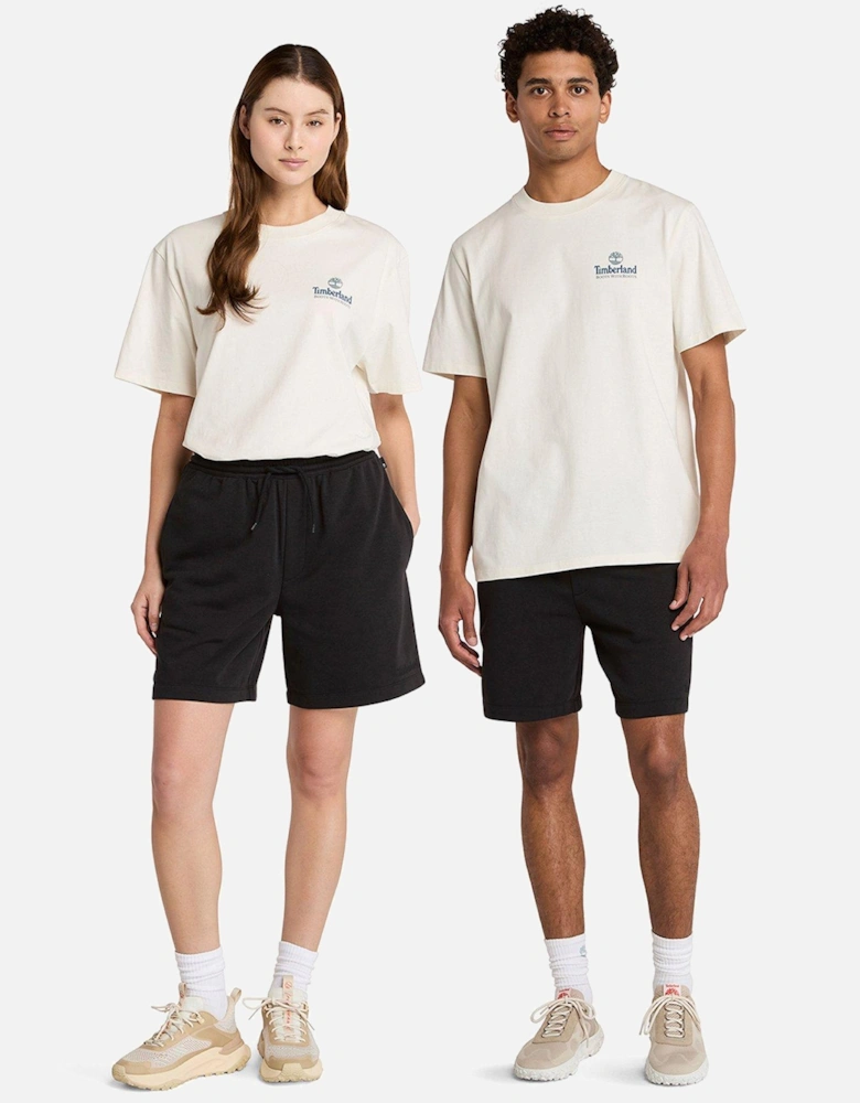 Men's Illustrated Tree Back Graphic T-Shirt - White