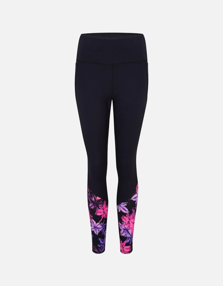 Energy Full Length Sports Legging - Black/Multi