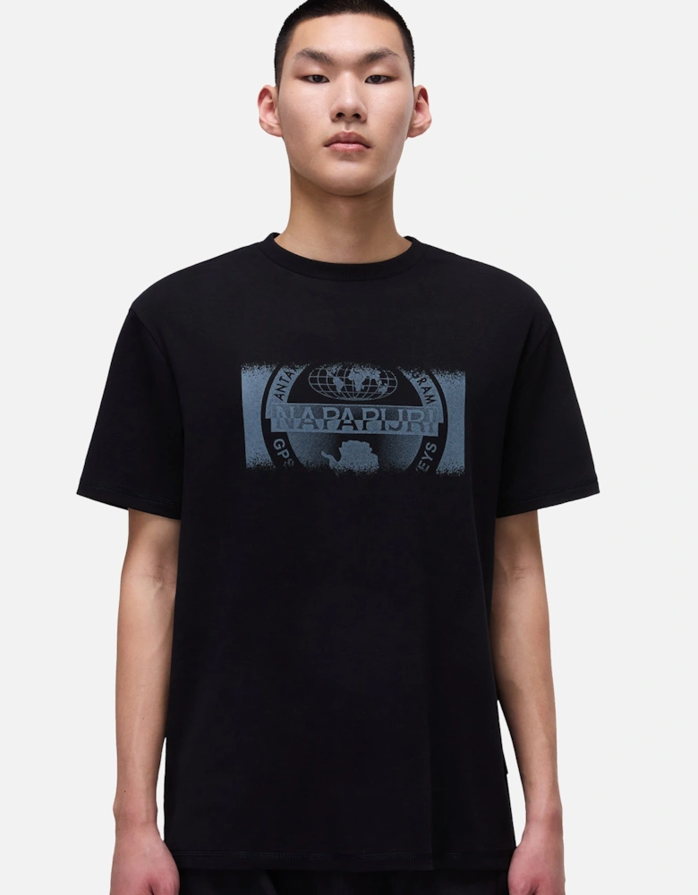 S Vanni Graphic T-Shirt Black