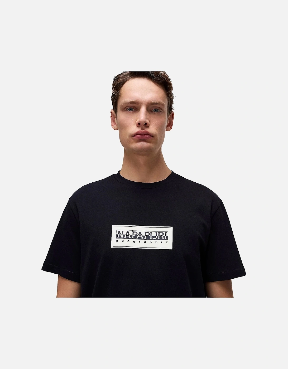 S Box Logo T-Shirt Black