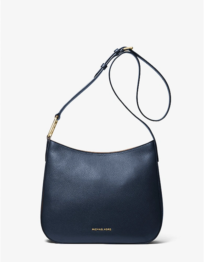 Kensington Large Pebbled Leather Crossbody Bag