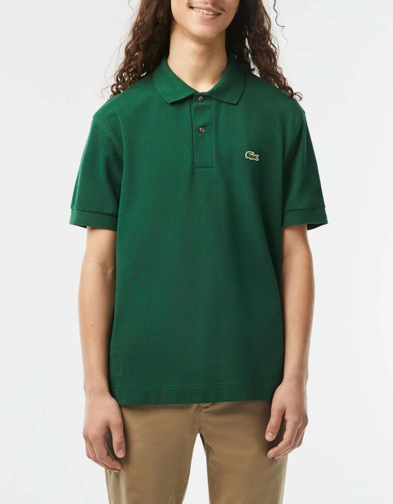 Classic Fit Heavy Cotton Piqué L.12.21 Polo Shirt