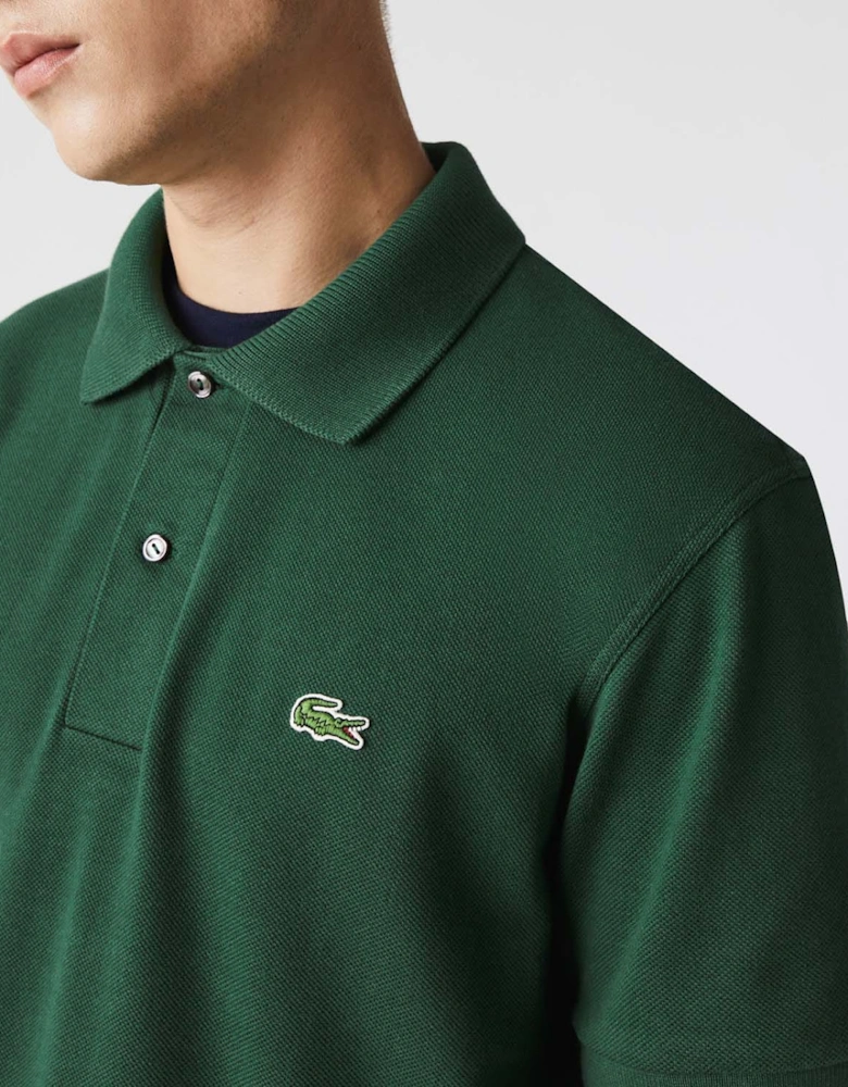 Classic Fit Heavy Cotton Piqué L.12.21 Polo Shirt