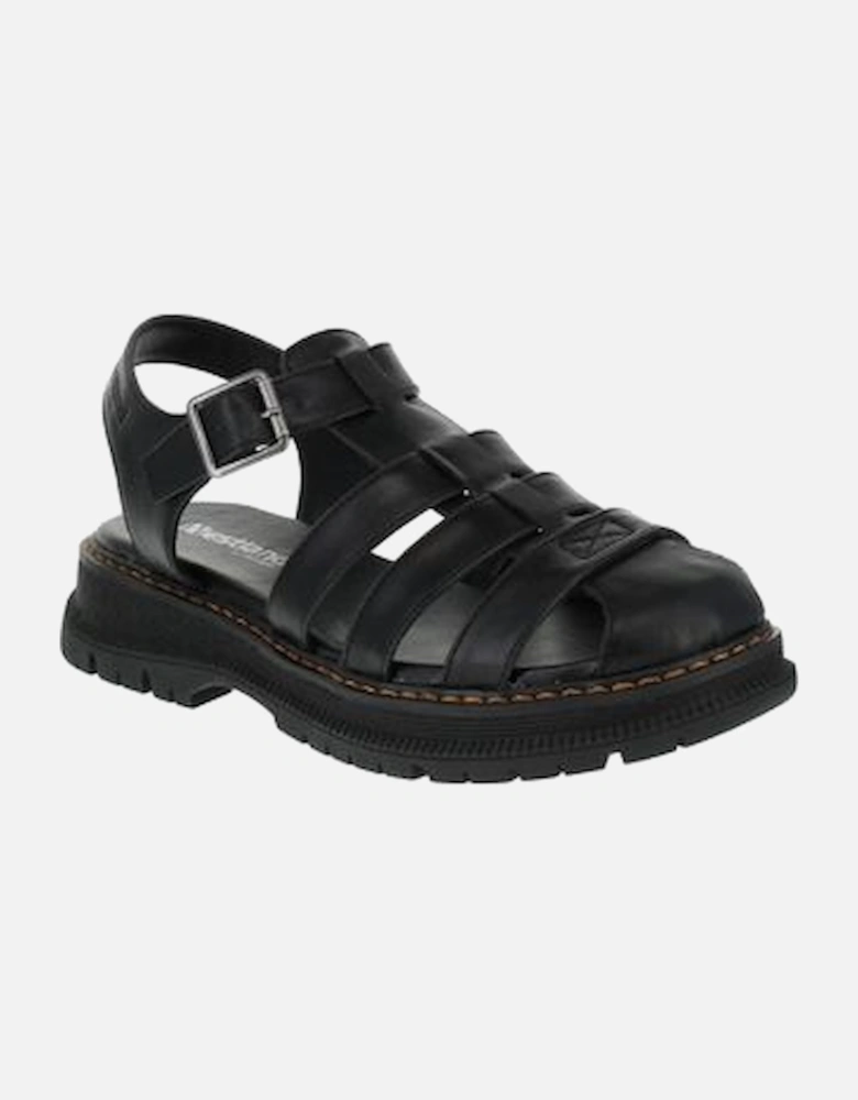 769529 in Black ladies sandal