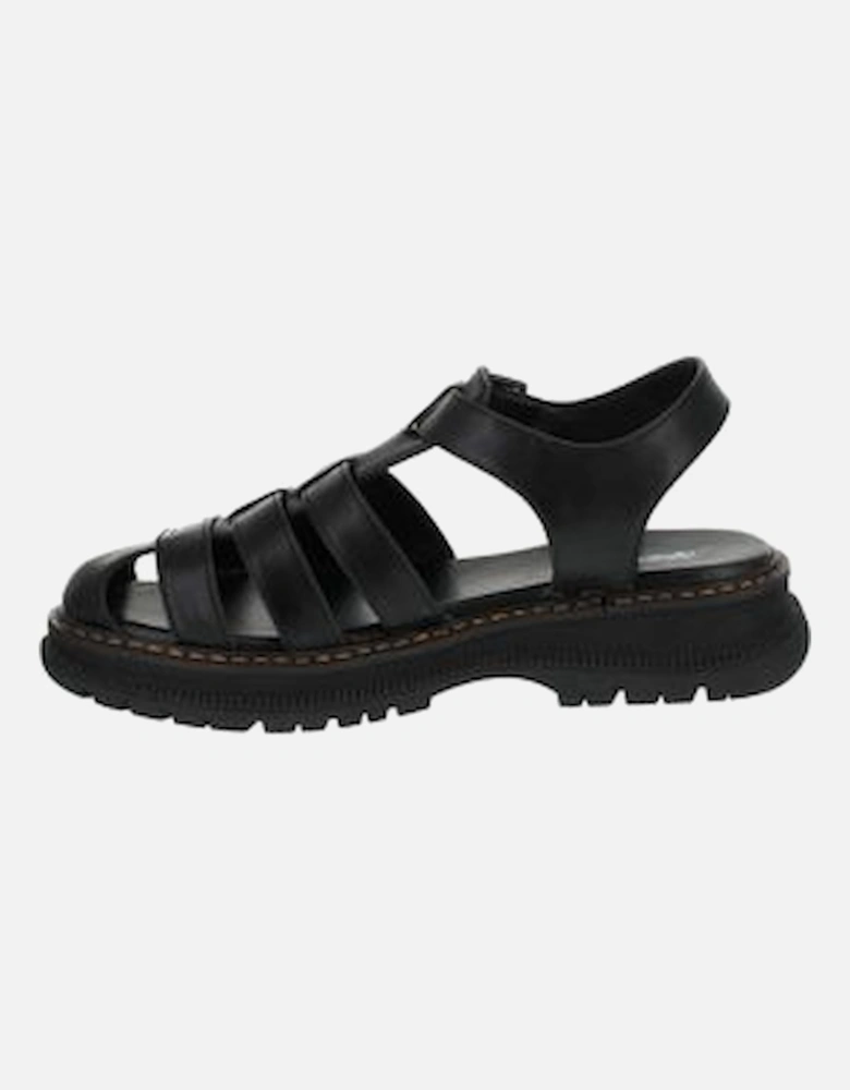 769529 in Black ladies sandal