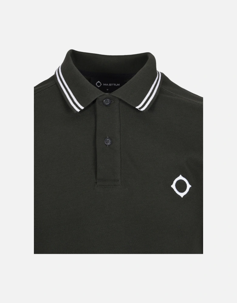 Double Tipped Polo Shirt Oil Slick