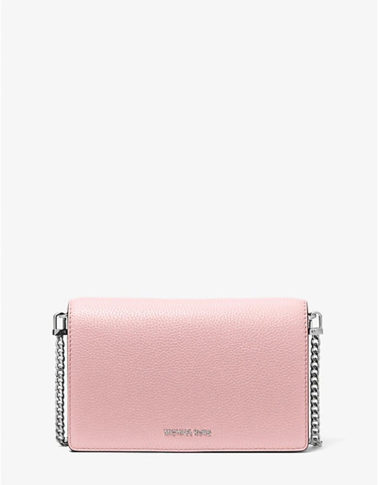 Jet Set Medium Pebbled Leather Crossbody Bag