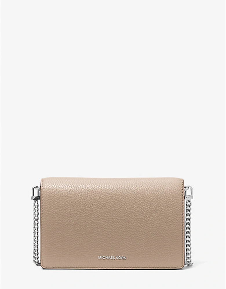 Jet Set Medium Pebbled Leather Crossbody Bag