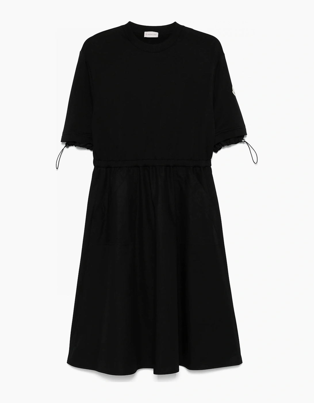 Moncler Women's Womens Mid Length Dress Black - Size: 10/8