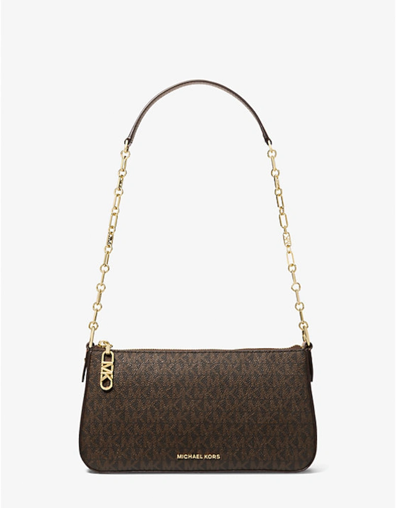 Empire Medium Signature Logo Chain-Link Pochette