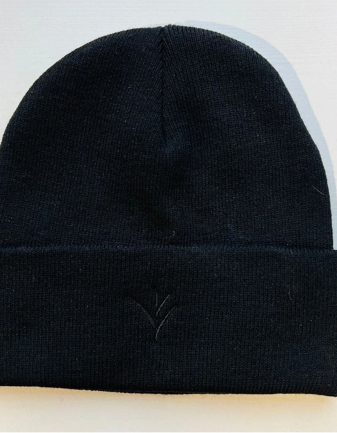 Meeks Recycled Beanie Hat in black