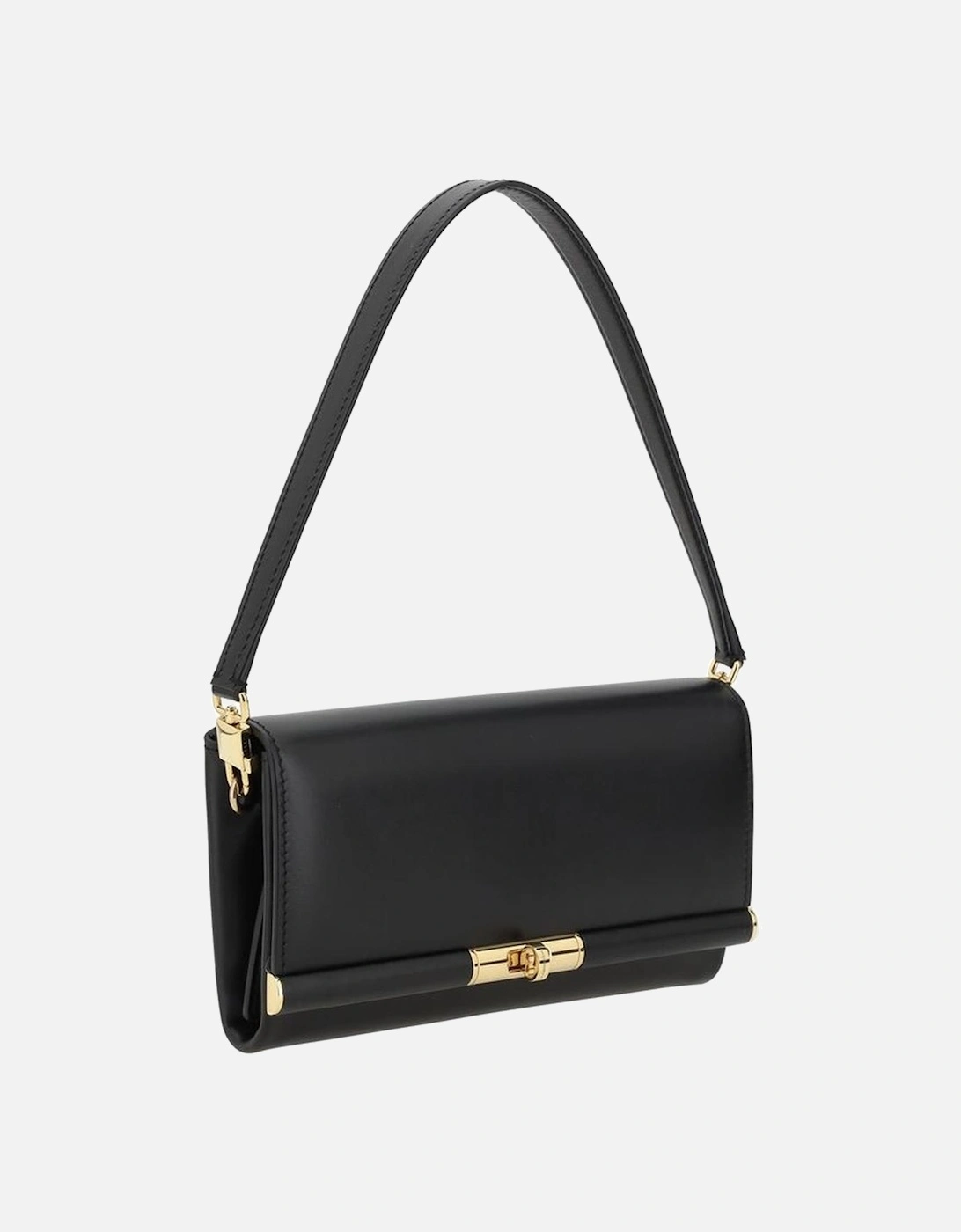 Leather Shoulder Bag Women - Black