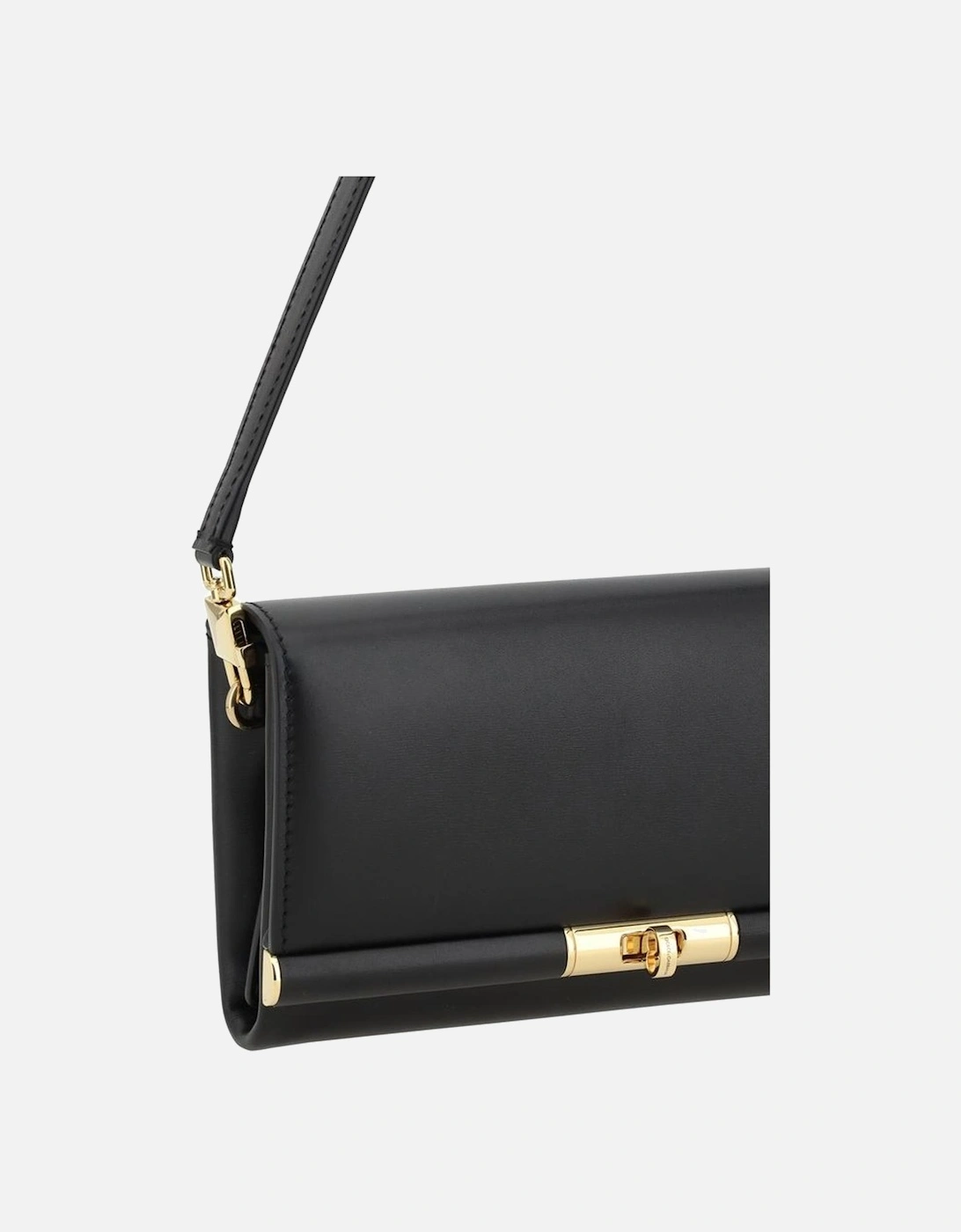 Leather Shoulder Bag Women - Black