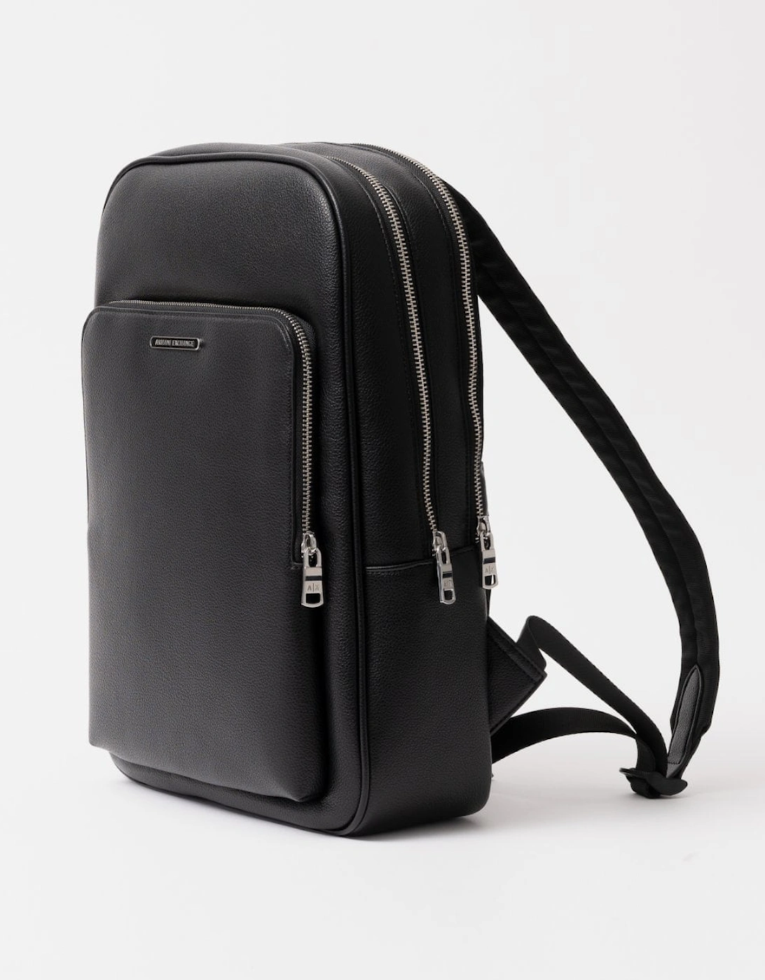 Mens Faux Leather Backpack