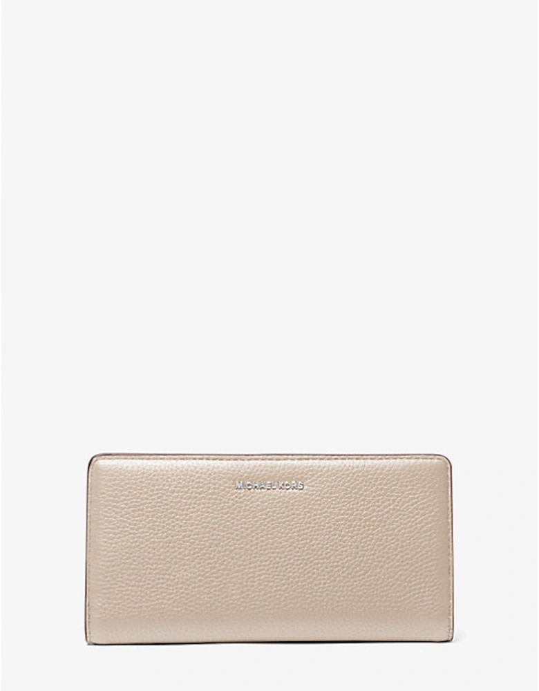 Bryant Large Pebbled Leather Snap-Front Wallet