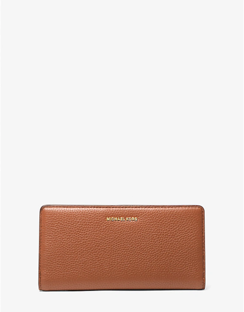 Bryant Large Pebbled Leather Snap-Front Wallet