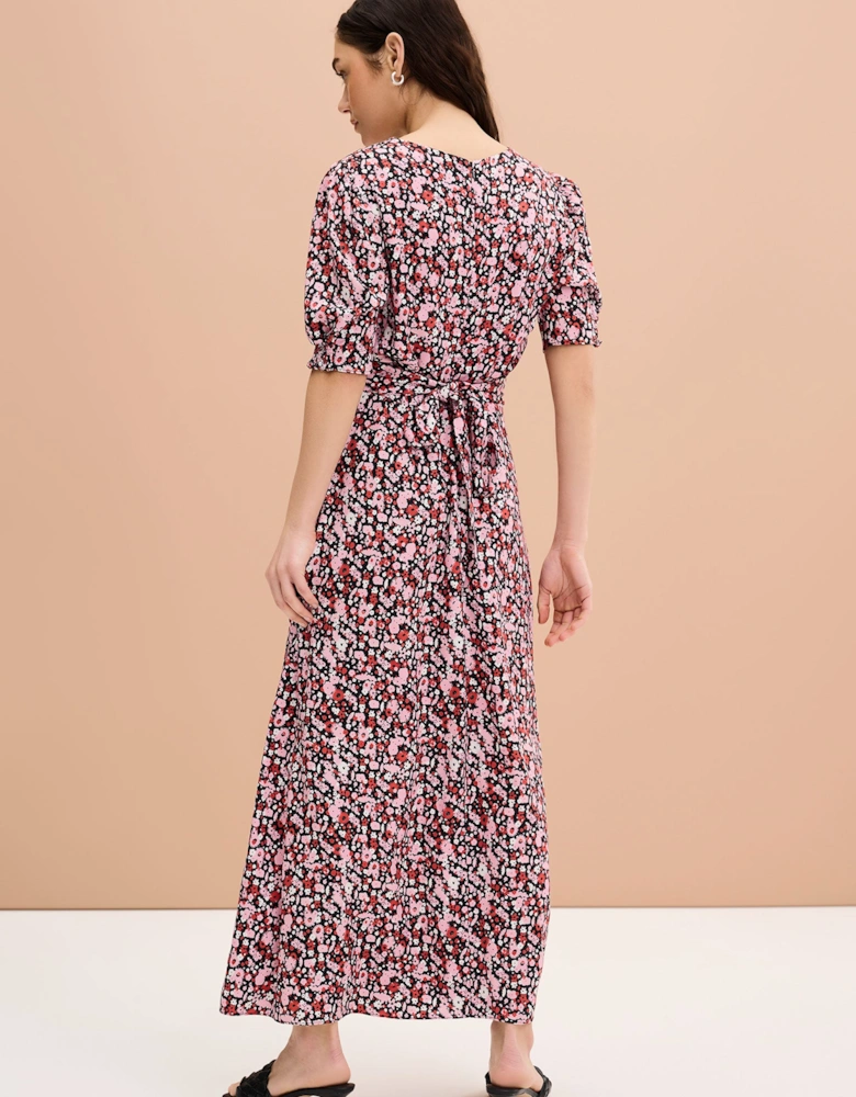 Claudette Dress in Ditsy Floral Print